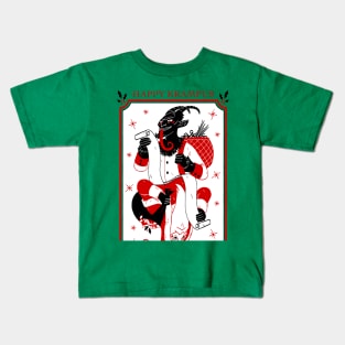 happy christmas krampus Kids T-Shirt